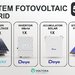 Sistem fotovoltaic Hibrid 8 Kw monofazat (5.12 KWH)